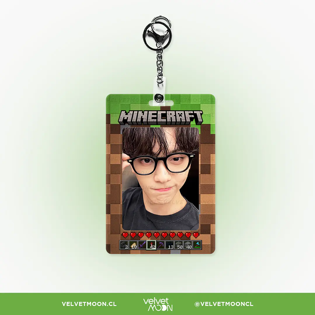 PHOTOCARD HOLDER MINECRAFT 1