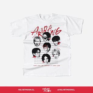 POLERA BTS ARIRANG STAR FACE