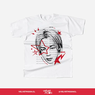 POLERA BTS JIMIN STAR FACE 