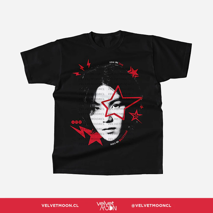 POLERA BTS SUGA STAR FACE  1