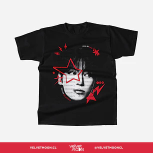 POLERA BTS JUNGKOOK STAR FACE 