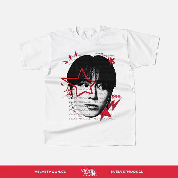 POLERA BTS JUNGKOOK STAR FACE  2