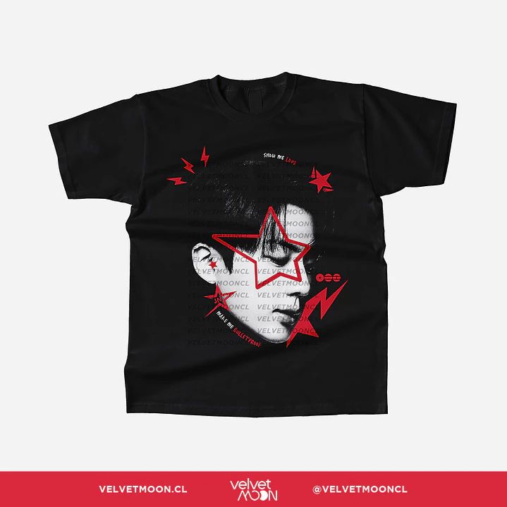 POLERA BTS JIN STAR FACE  2