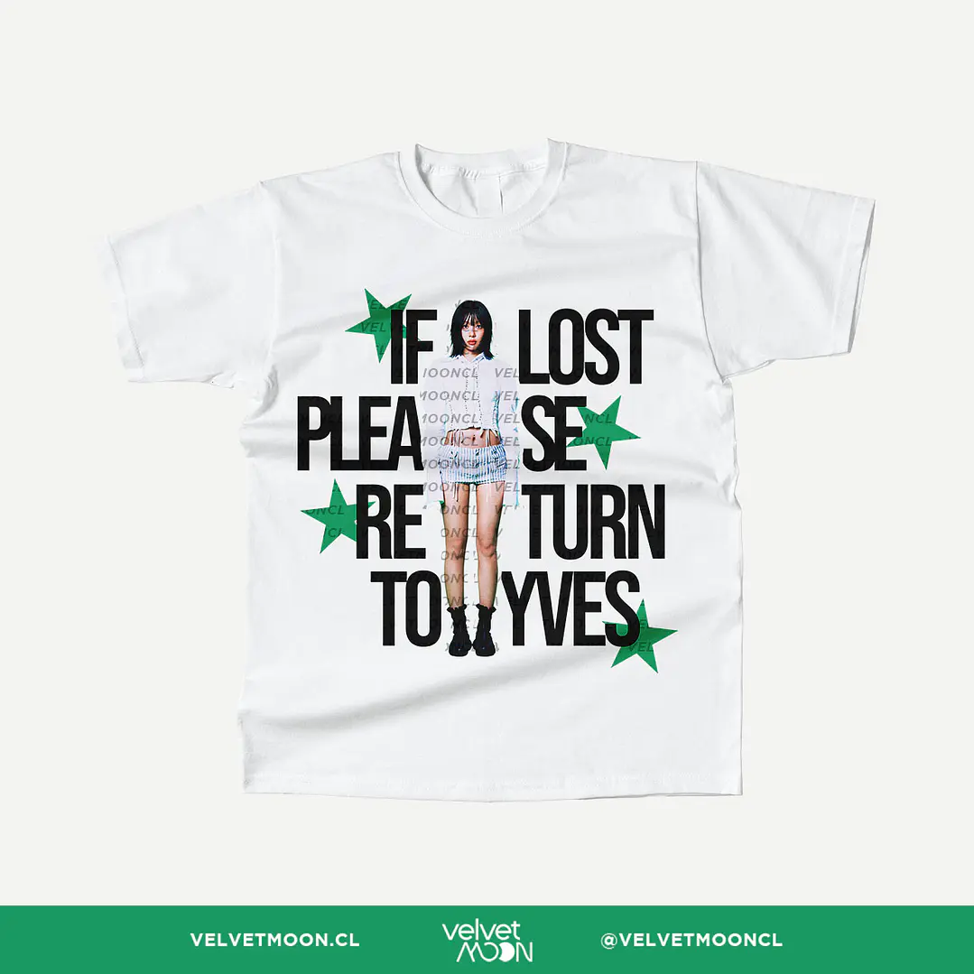 POLERA YVES IF LOST PLEASE RETURN TO  1