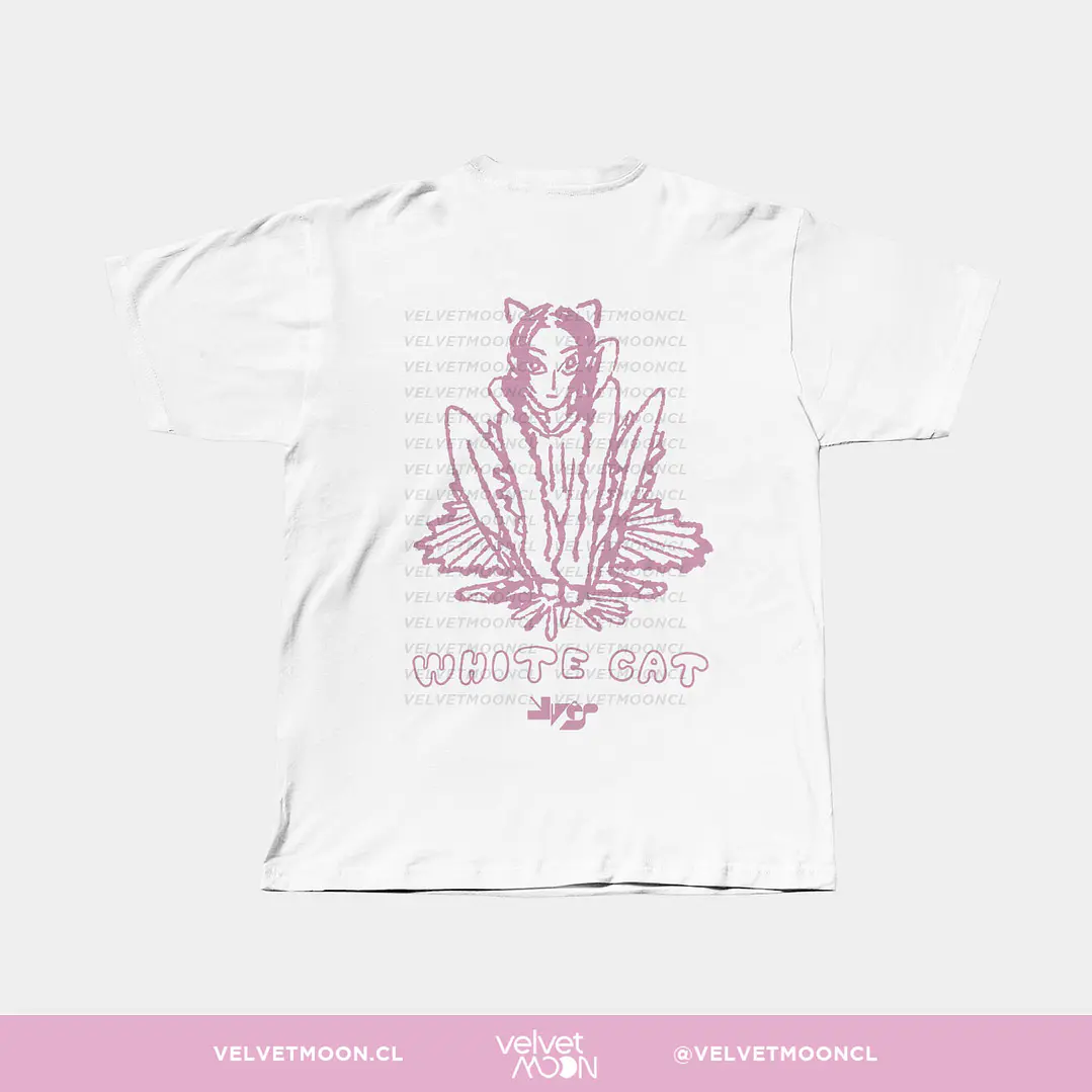 POLERA YVES WHITE CAT 2