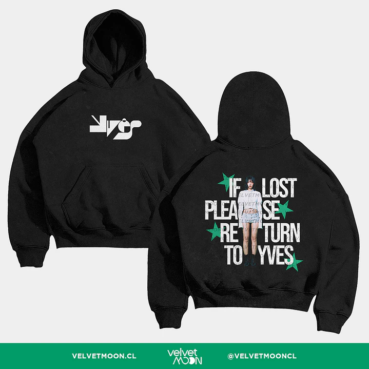 POLERON HOODIE YVES IF LOST PLEASE RETURN TO 1