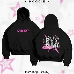 POLERON HOODIE KATSEYE PINK