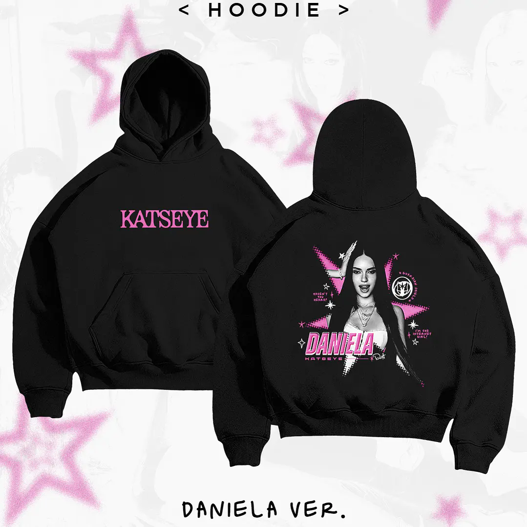 POLERON HOODIE KATSEYE PINK 3