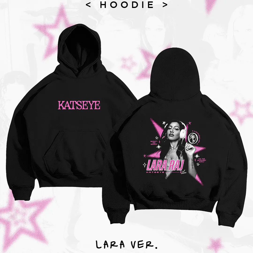 POLERON HOODIE KATSEYE PINK 6