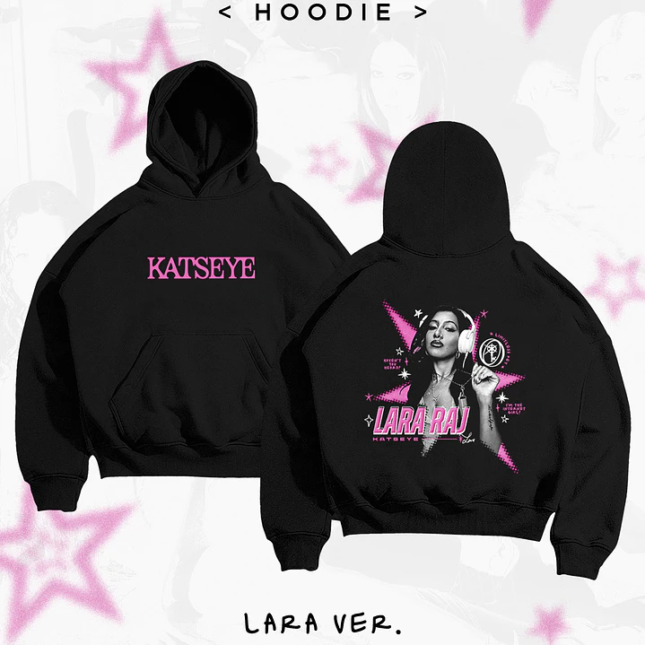 POLERON HOODIE KATSEYE PINK 6