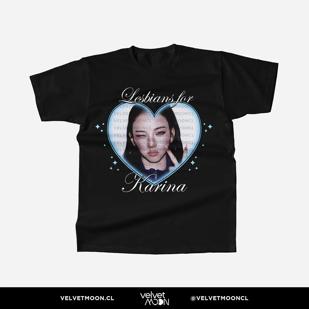 POLERA AESPA LESBIANS FOR KARINA 2