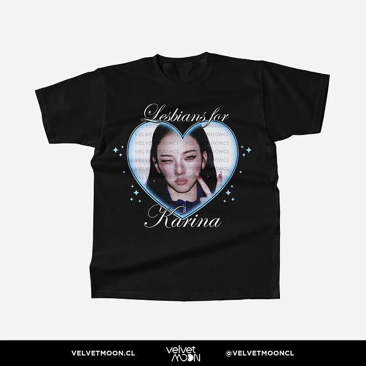 POLERA AESPA LESBIANS FOR KARINA 2