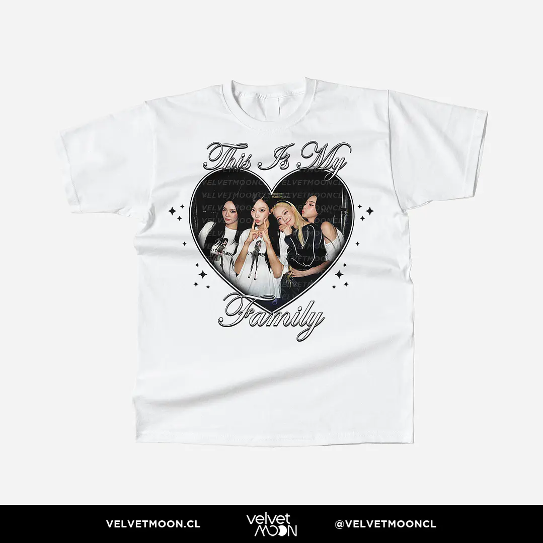 POLERA AESPA THIS IS MY FAMILY 1