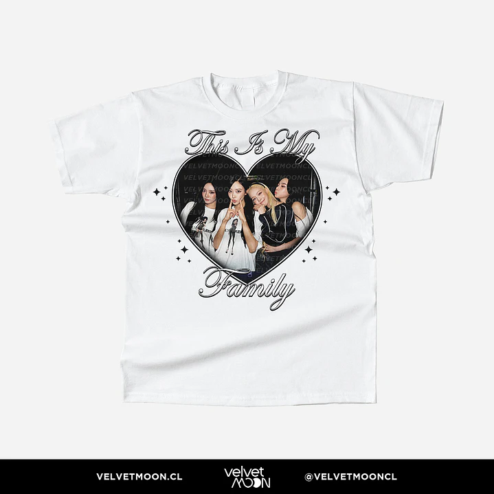 POLERA AESPA THIS IS MY FAMILY 1