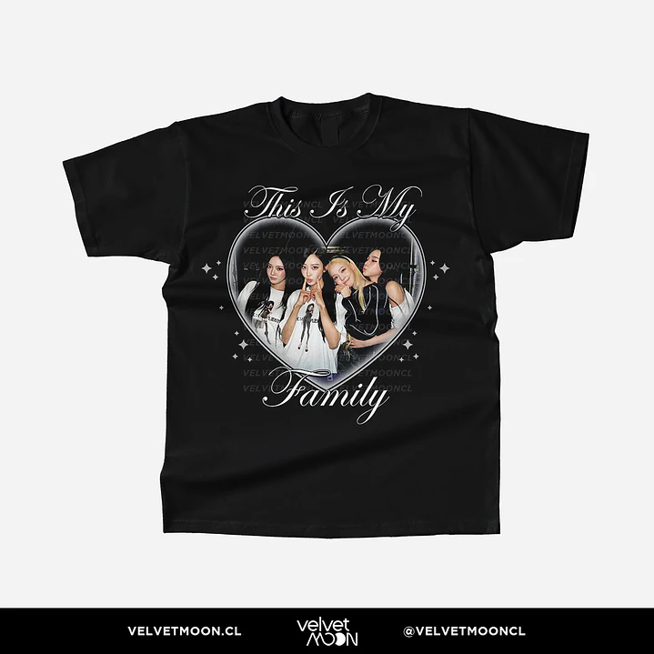 POLERA AESPA THIS IS MY FAMILY 2