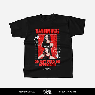 POLERA AESPA KARINA WDA WARNING