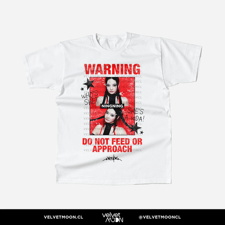 POLERA AESPA NINGNING WDA WARNING 2