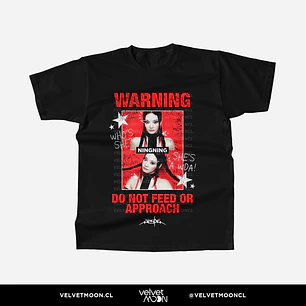 POLERA AESPA NINGNING WDA WARNING