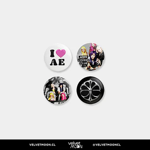 SET PINS AESPA LEMONADE