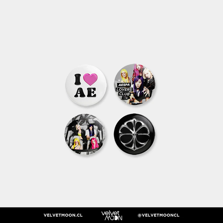 SET PINS AESPA LEMONADE 1