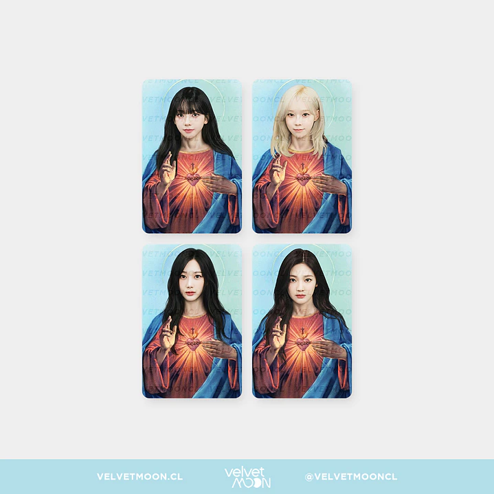 PHOTOCARD HOLOGRÁFICA SANTITO AESPA 1