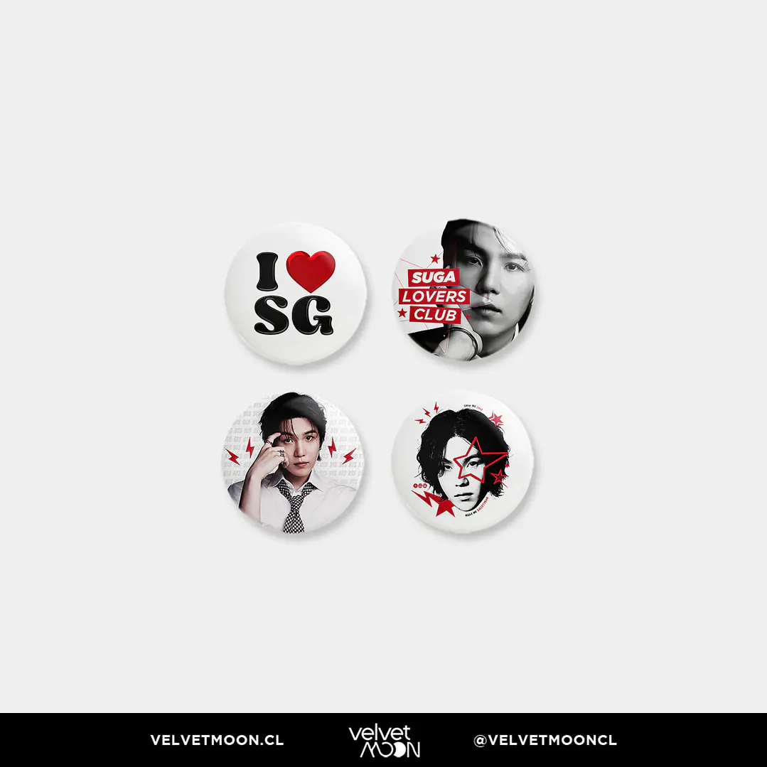 SET PINS BTS SUGA ARIRANG 1