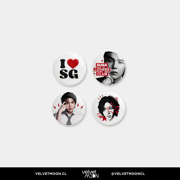 SET PINS BTS SUGA ARIRANG 1