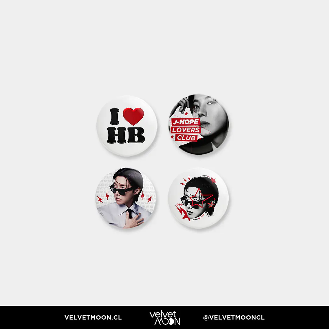 SET PINS BTS J-HOPE ARIRANG 1