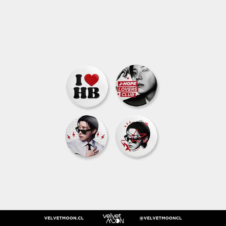SET PINS BTS J-HOPE ARIRANG 1