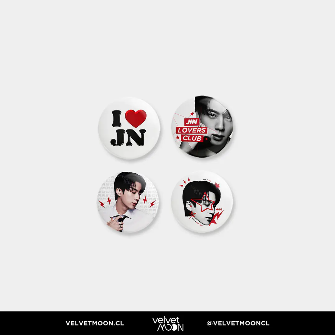 SET PINS BTS JIN ARIRANG 1