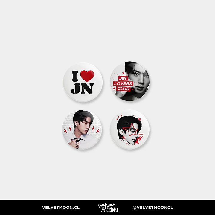 SET PINS BTS JIN ARIRANG 1