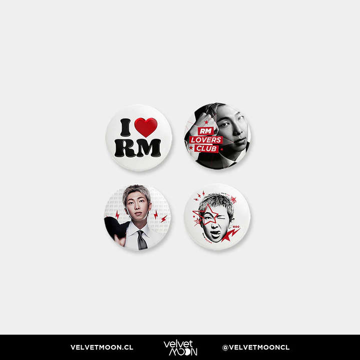 SET PINS BTS RM ARIRANG 1