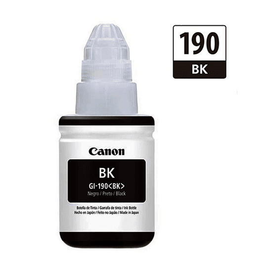 Tinta Canon CA-GI-190BK Negro