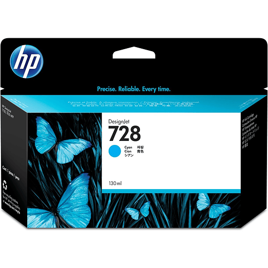 Tinta Hp F9J67A (728) Cyan