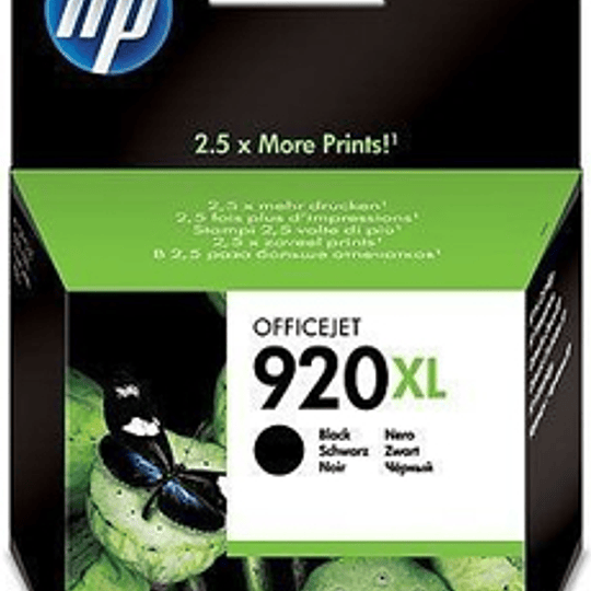 Tinta Hp CD975AL (920XL) Negro