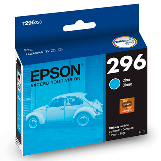 Tinta Epson T296220 Cyan