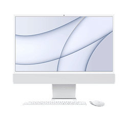 iMac 24-inch (M1) con 8GB / 256GB - Silver