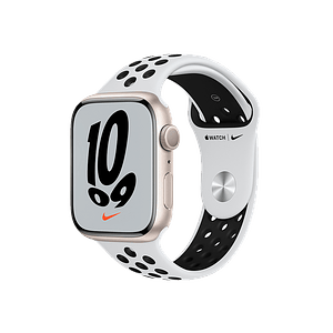 Apple Watch Nike+ Serie 7 con GPS de 45mm - Silver