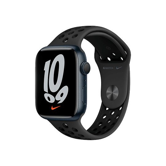 Apple Watch Nike+ Serie 7 con GPS de 45mm - Midnight
