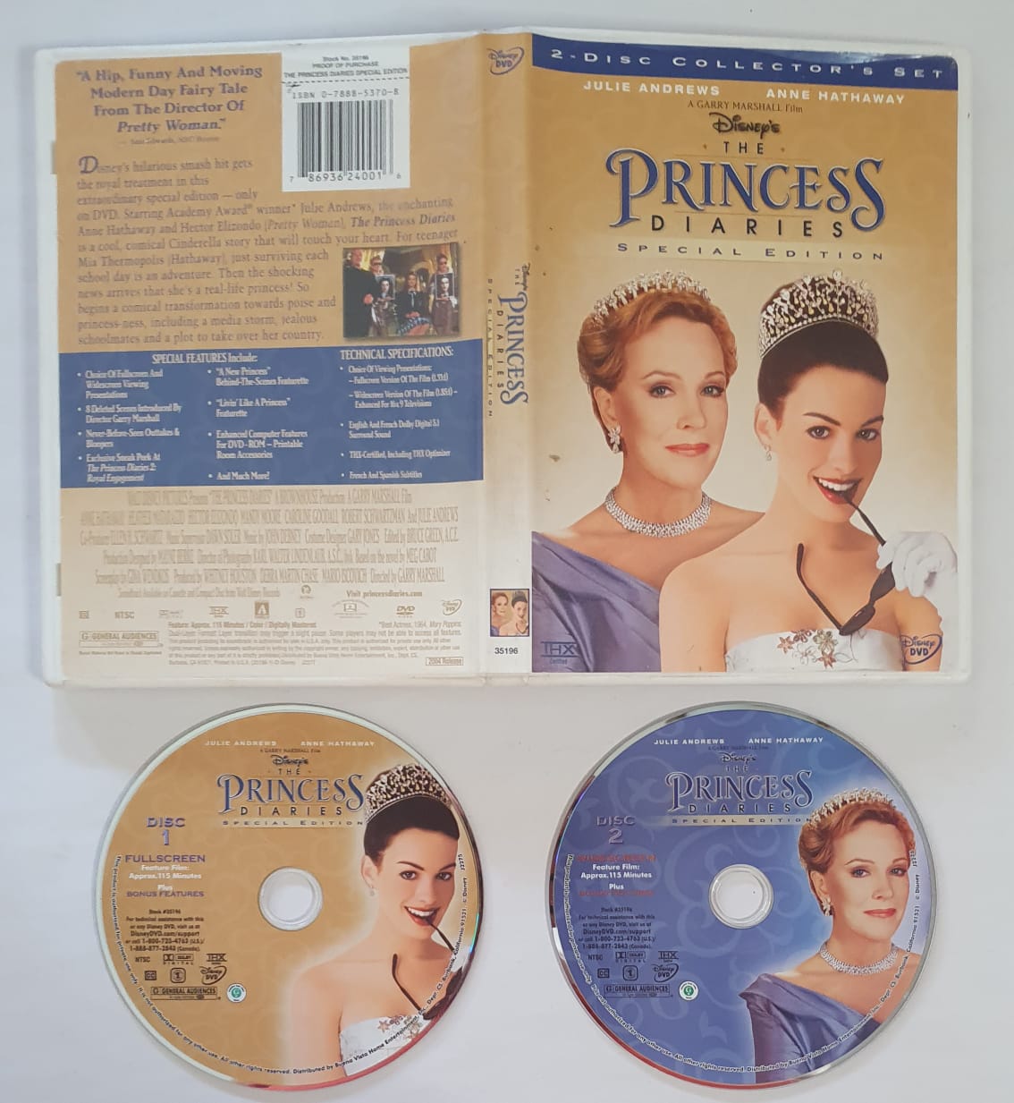 DVD The Princess Diaries "Special Edition 2 Discs"