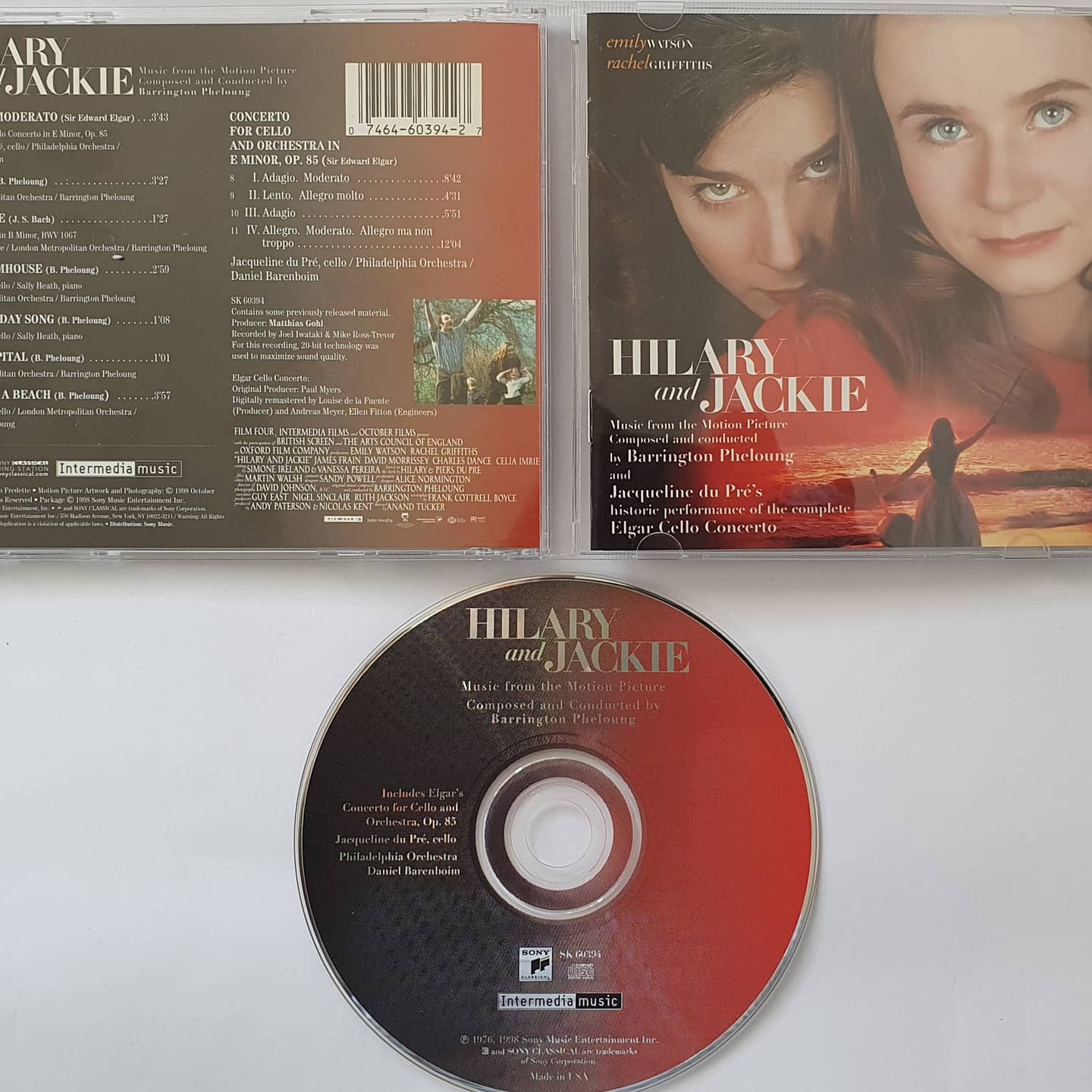 CD Soundtrack Hilary and Jackie