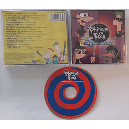 CD Soundtrack Phineas y Ferb: A Través de la (1a y) 2a Dimensión