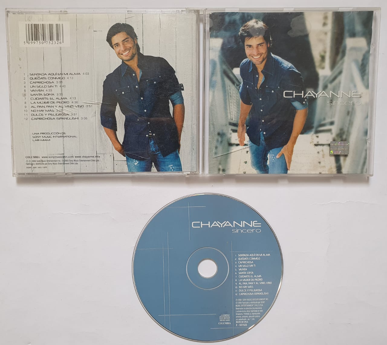 CD Chayanne, Sincero