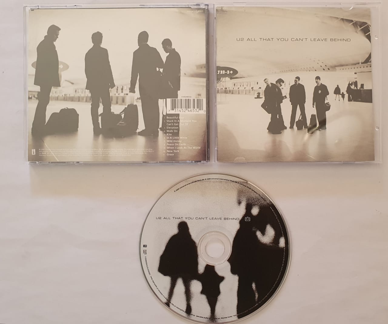 CD U2 - All you can't leave behind