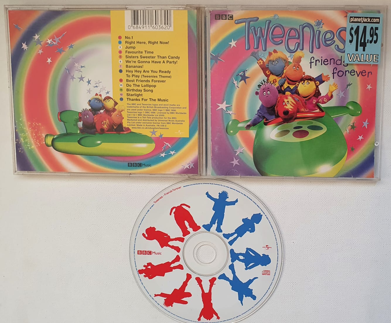 CD Soundtrack Tweenies: Friends Forever