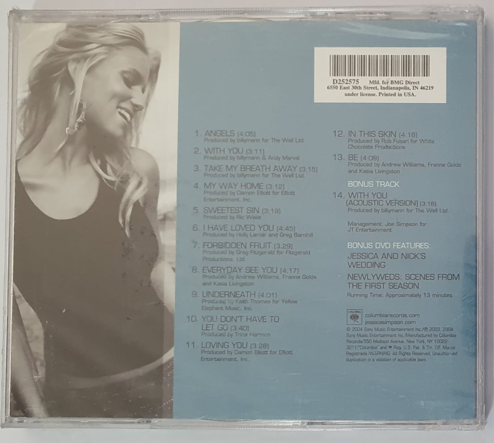 CD Jessica Simpson - In This Skin