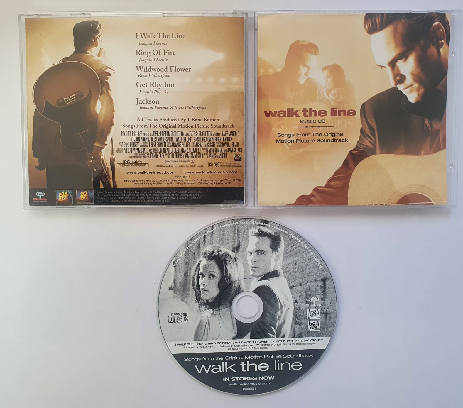 CD soundtrack Walk the Line -   ( CD Promocional 5 tracks)