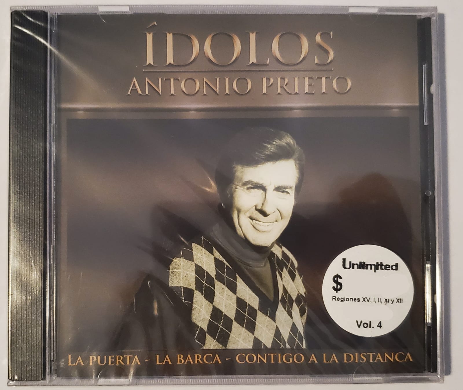 CD Antonio Prieto - Ídolos: Antonio Prieto (La Puerta, La Barca, Contigo a la Distancia)