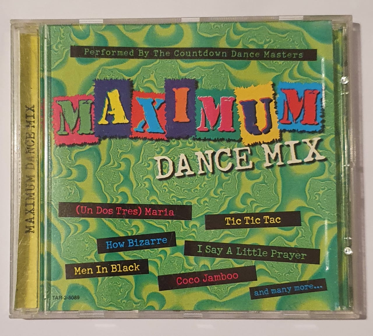 CD Compilado | Maximum Dance Mix (Men in Black, Wannabe, Cosmic Girl, Around the World, y muchos más)