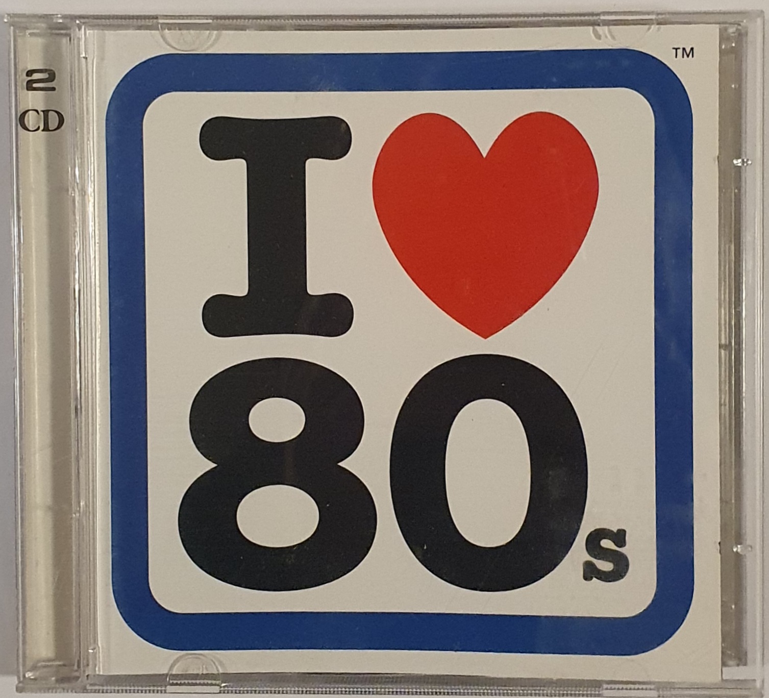 CD, Compilado, I Love 80s (2xCD)